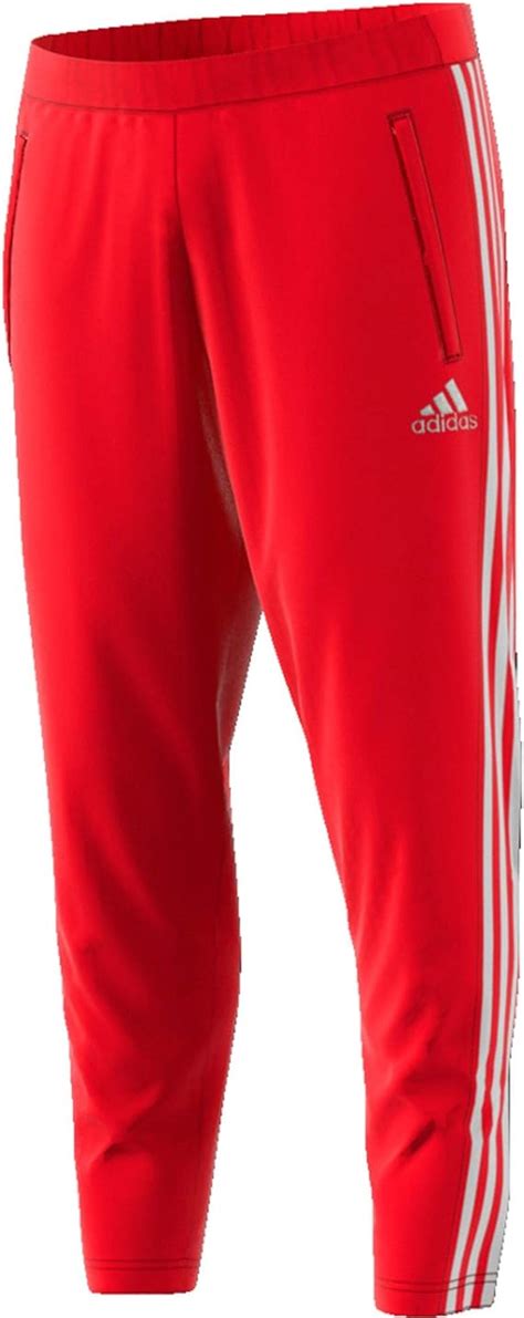 Fitnessbekleidung: Adidas Rote Jogginghose Herren .